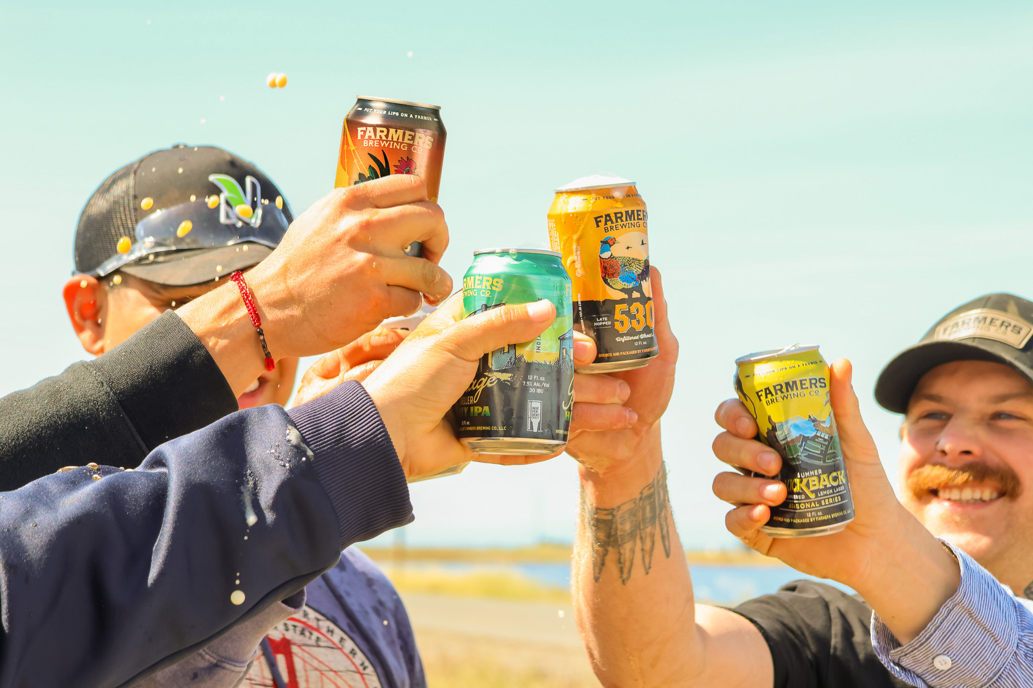 Farmers Brewing Cheers